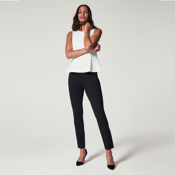 SPANX The Perfect Black Pant Backseam Skinny - Picture 1 of 7